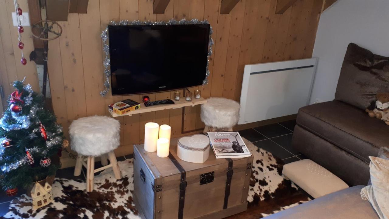 Duplex 6-8 pers, avec garage, WIFI, calme, proche des pistes, top équipé et linges fournis, vue magnifique Saint-Gervais-les-Bains Esterno foto