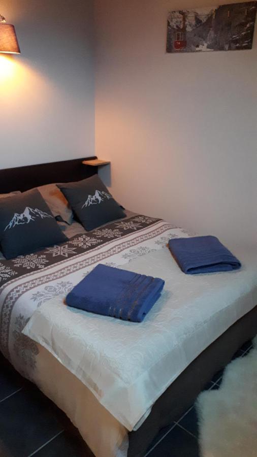 Duplex 6-8 pers, avec garage, WIFI, calme, proche des pistes, top équipé et linges fournis, vue magnifique Saint-Gervais-les-Bains Esterno foto