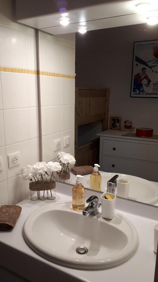 Duplex 6-8 pers, avec garage, WIFI, calme, proche des pistes, top équipé et linges fournis, vue magnifique Saint-Gervais-les-Bains Esterno foto