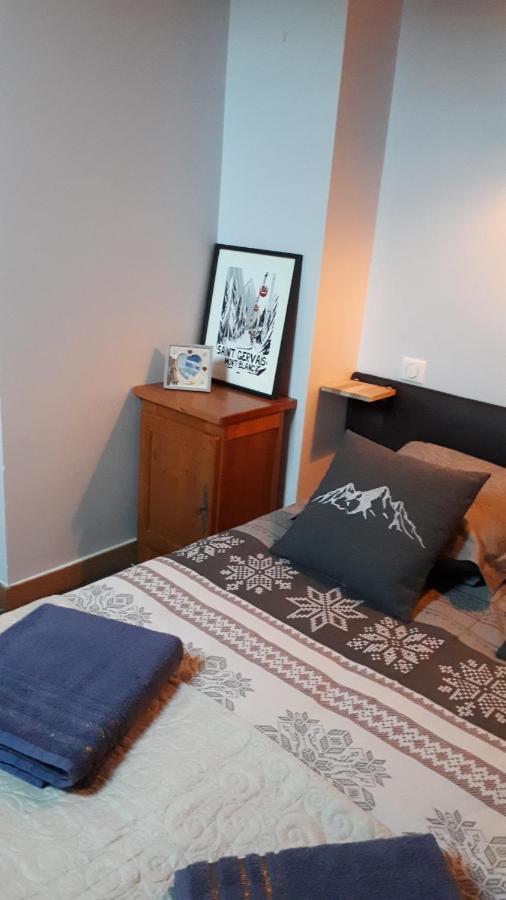 Duplex 6-8 pers, avec garage, WIFI, calme, proche des pistes, top équipé et linges fournis, vue magnifique Saint-Gervais-les-Bains Esterno foto